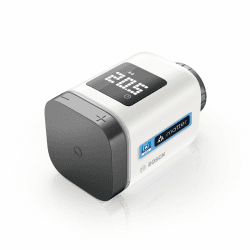 Bosch Smart Home Heizkörperthermostat II [+M], smartes Thermostat, Flexible Nutzung im Bosch Smart Home System oder herstellerübergreifend in Matter Systemen, anthrazit Heizkörperthermostat II [+M], anthrazit Angebot bei HelloDeals
