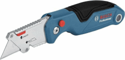 Bosch Professional Universal Klappmesser mit Klingenfach im Metall-Griff (inkl. 3x Klingen, Blister) Angebot bei HelloDeals