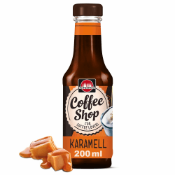 Schwartau Coffee Shop Karamell-Sirup – Barista-Qualität für Kaffee-Kreationen, Natürlicher Geschmack ohne Farbstoffe, 200ml, Artikel kann variieren Karamell 200 ml Angebot bei HelloDeals
