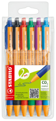 STABILO - Druck-Kugelschreiber - pointball - 6er Pack 6 Farben 6er Pack Angebot bei HelloDeals