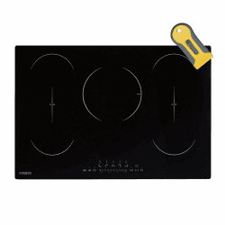 Arebos Induktionskochfeld mit Booster-Funktion | 9800 W | 5 Kochfelder 2 Flexzonen | 77 cm | Autark Schnellaufheizung | mit Sensor Touch, Timer, Kindersicherung, Überhitzungsschutz, Autoabschaltung Angebot bei HelloDeals