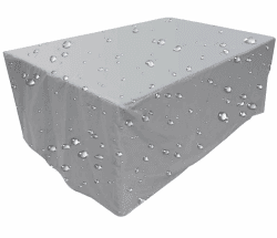 Gartenmöbel Abdeckung, Abdeckplane für Gartenmöbel Wasserdicht Winterfest, Alle Größen Atmungsaktiv Oxford Schutzhülle Gartenmöbel Rechteckig UV-Outdoor Furniture Cover 180x100x70cm,(70.9x39.4x27.6in) Silber Grau Angebot bei HelloDeals