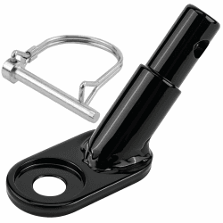 Kupplung Fahrradanhänger, 1 Stück mit Sicherungsstift aus legiertem Stahl, anhängerkupplung Fahrrad fahrradanhänger Kupplung Adapter fahrradanhänger für kinderanhänger hundeanhänger e-Bike kompatibel Angebot bei HelloDeals