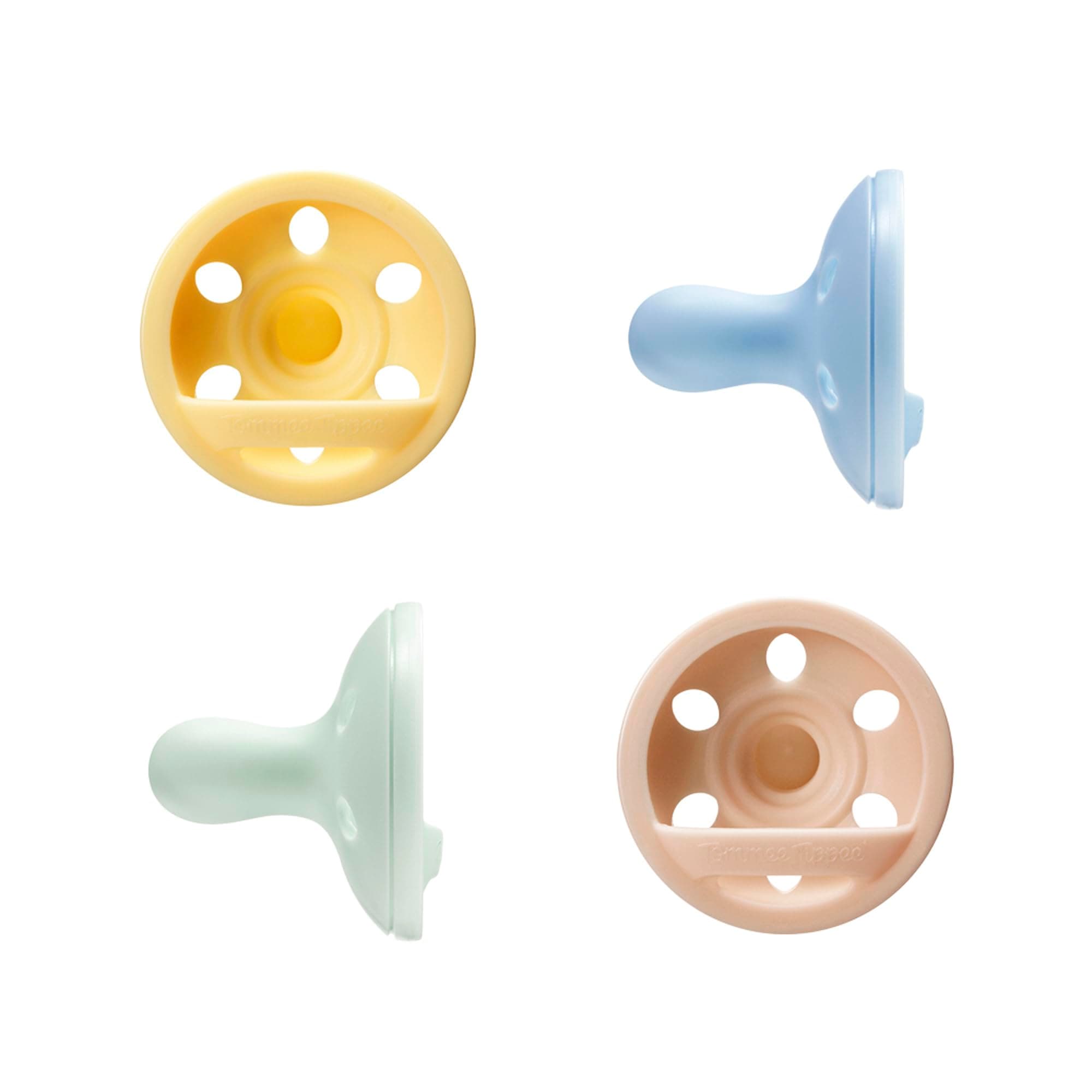 Tommee Tippee brustähnlicher Schnuller, 0-6m, 4er-Pack, leichtgewichtig, einteiliges Silikondesign, symmetrischer Nuckel Angebot bei HelloDeals