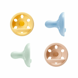 Tommee Tippee brustähnlicher Schnuller, 0-6m, 4er-Pack, leichtgewichtig, einteiliges Silikondesign, symmetrischer Nuckel Angebot bei HelloDeals