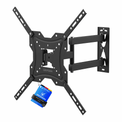 GRIFEMA GB1004 TV Wandhalterung Fernseher für 26-55 Zoll, Fernseherhalterung Schwenkbar, Neigbar, Ausziehbar, Universal, bis zu 30kg, Max. Vesa 400x400mm, TV Halterung Angebot bei HelloDeals