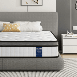 BedStory Matratze 160x200cm,Federkernmatratze H3 Höhe 20cm Taschenfederkernmatratze Mittelfeste Orthopädischem,Öko-Tex Zertifiziert, Matratze für Erwachsene 20CM 160x200CM Angebot bei HelloDeals
