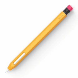 elago Kompatibel mit Apple Pencil Pro Hülle & Apple Pencil 2. Generation Hülle, Klassisches Design, Kompatibel mit magnetischer Aufladung und Double Tap (MUSS INSTALLATIONSANLEITUNG LESEN) (Gelb) Angebot bei HelloDeals