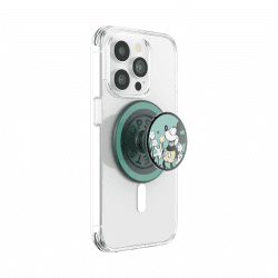 PopSockets Phone Grip for MagSafe with Kickstand, Magnetic Stand, Swappable Top, Secure Hold for iPhone MagSafe Cases, Phone & Tablet Grip, Disney - Enamel Tonal Flower Mickey Emaille Tonal Flower Mickey Angebot bei HelloDeals