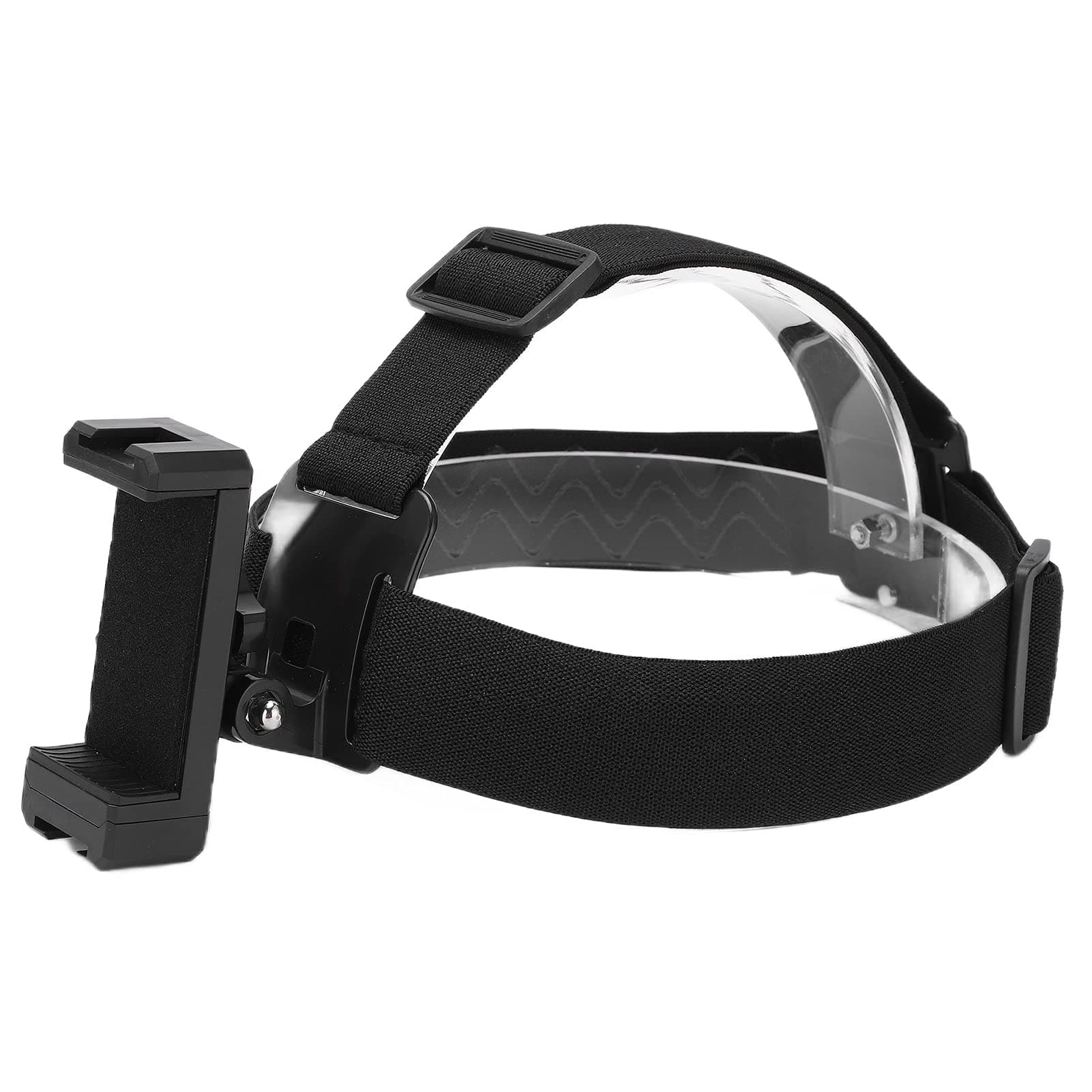 Kopfbandhalterung, Am Kopf Montierte Handyhalterung, Ego-Perspektive-Video-Outdoor-Live-Shooting-Halterung mit Telefonclip Angebot bei HelloDeals