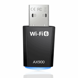 WLAN USB Stick für PC, AX900 WiFi 6 WLAN WiFi Adapter PC Dual Band 2.4GHz/5GHz WLAN USB-Adapter Internet Stick Kompatibel mit Windows 11/10/7 Angebot bei HelloDeals
