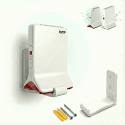 Wandhalterung passend für AVM Fritz Repeater 6000 & 3000 AX - Wandhalter Halterung Wandmontage – inkl. Montagematerial - Robuste Befestigung Made in Germany Angebot bei HelloDeals
