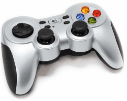 Logitech F710 kabelloses Gamepad, Spiele-Controller mit Konsolenartigem Layout, 4 Tasten D-Pad, Komfortable Griffflächen, PC - Grau/Schwarz Angebot bei HelloDeals