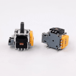2 x Hall-Effekt, 3D-Sensor, Joystick-Modul, Ersatz für PS4, Analog-Sensor, Potentiometer, Farbe: Gelb Angebot bei HelloDeals