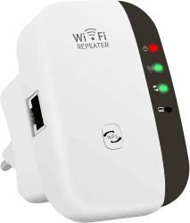 WLAN Verstärker Internet Verstärker WLAN Repeater mit Ethernet-Port, Kompatibel zu Allen WLAN Routern, W-LAN Verstärkung mit Repeater/AP Modus, Weiß Weiß-TS Angebot bei HelloDeals