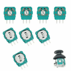 8 Stück Ersatz Trimmer Potentiometer Sensor,PS5 Wireless Controller,Joystick Sensor,Xbox One Controller Ersatzteile,Trim Pot Widerstände Ersatzteile Sensor für ALPS Analoger Joystick (Grün) Angebot bei HelloDeals