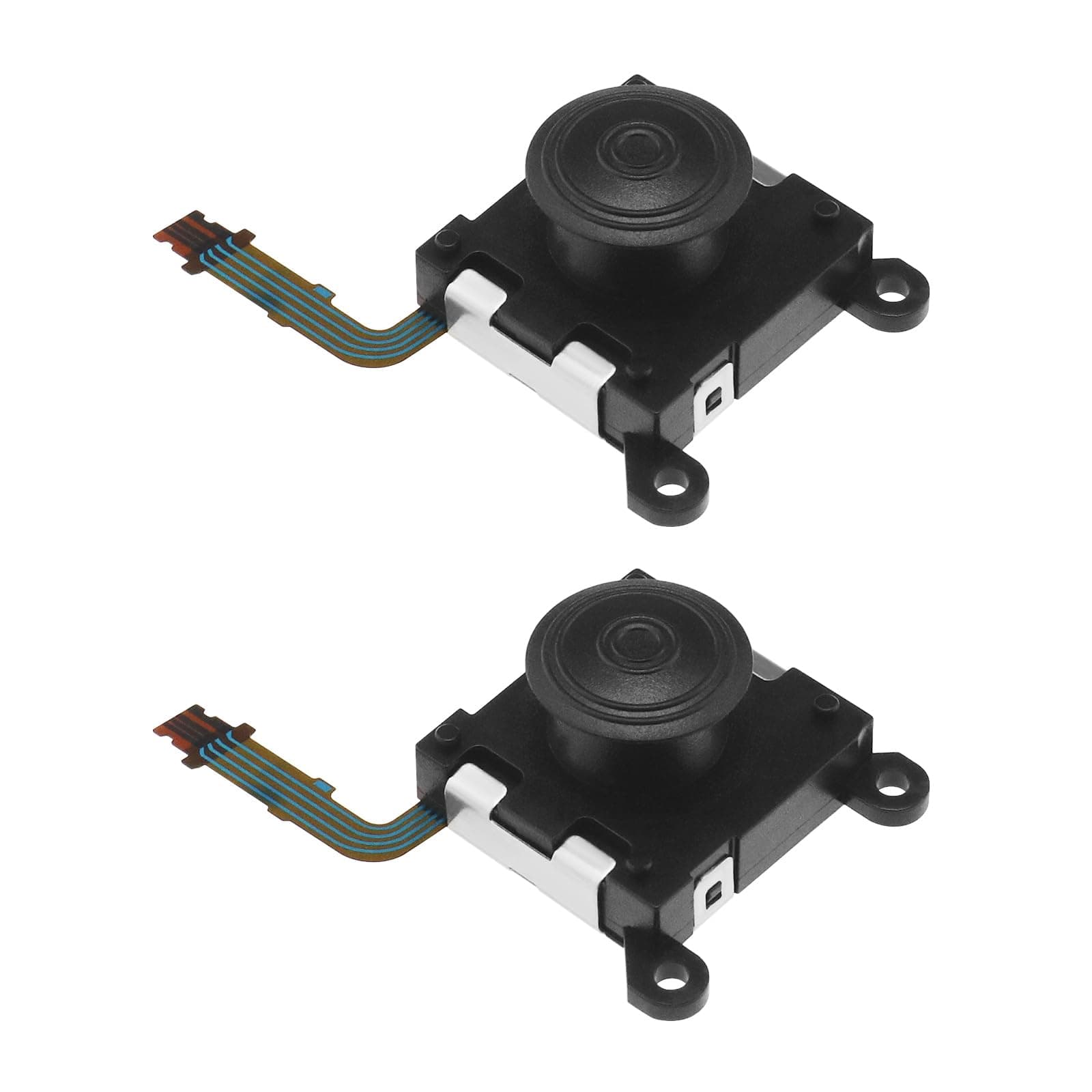 ECSiNG 2 Stück 3D Tasten Analog Joystick Stick Ersatz kompatibel mit PS Vita 2000-Serie 3D Analog Joystick Steuerknüppel Kunststoff Schwarz Angebot bei HelloDeals