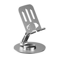 Generisch Handyhalterung Tischständer, 360° Drehbarer Höhenverstellbar Handy Ständer Klappbar, Universal Handyhalterungen für alle Mobiltelefone und Tablets Angebot bei HelloDeals