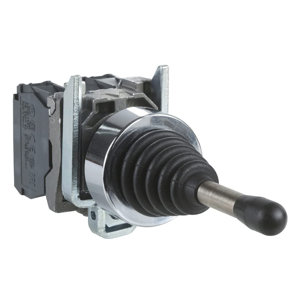 Schneider Electric Harmony XD4 Joystick, 2-Achsen Federrückstellung, 1-poliger Schließer, 600V / 220 mA, IP 66 Griff Angebot bei HelloDeals