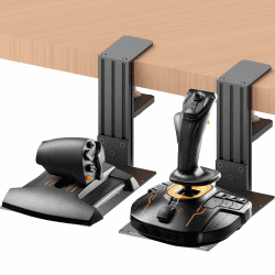 Tischmontage kompatibel mit Logitech X56, X52, X52 Pro, Thrustmaster SimTask Farmstick, T - Flight Hotas One, T - Flight Hotas 4, T - Flight Hotas X, T16000M FCS Hotas, TCA Officer Pack, Sol - R2 HOSA Angebot bei HelloDeals
