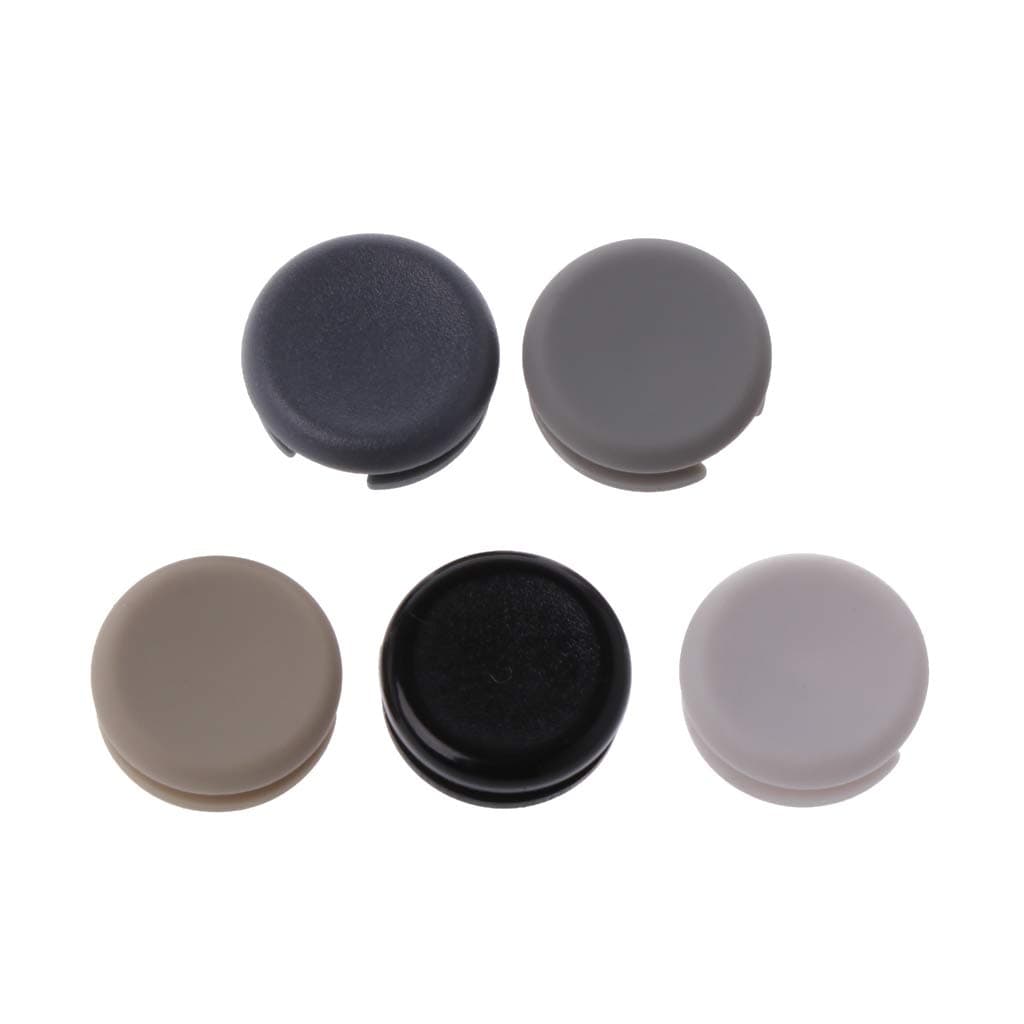 3D Analog Controller Stick Cap 3D Joystick Cap Ersatz Abdeckung Taste für Nintendo 3DS, 3DSL, 3DS XL (5 Stück/Set, Kunststoff, Schwarz) Angebot bei HelloDeals