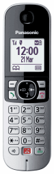 Panasonic KX-TGA685 Mobilteil (Nur zusätzlicher Handgerät, automatische Anrufblockierung, Freisprechfunktion, Bitte nicht stören-Modus, verschiedene Klingeltöne, Agenda, Babyphone) Schwarz - silber Optionales Mobilteil silber Angebot bei HelloDeals