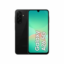 Samsung A266B/DS Galaxy A26 5G, Dual, 128GB 6GB Ram, Schwarz, Global version Angebot bei HelloDeals