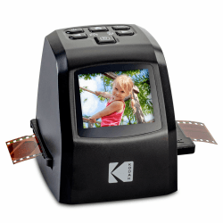KODAK Mini digitaler Film- und Diascanner – konvertiert Filmnegative und Dias von 35 mm, 126, 110, Super-8 und 8 mm in JPEG-Bilder mit 22 Megapixeln – 3,5 Zoll-LCD-Anzeige inkl, RODFD20 Single Angebot bei HelloDeals