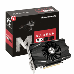maxsun Grafikkarten AMD Radeon RX 550 Grafikkarte 4GB Graphics Card ITX Computer PC Gaming GPU, 128-Bit DirectX 12 PCI Express X16 3.0 DVI-D Dual Link, HDMI, DisplayPort Angebot bei HelloDeals