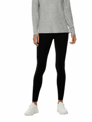 ONLY Damen Leggings 15131588 M Schwarz (Black Black) Angebot bei HelloDeals