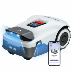 ANTHBOT Genie 600 Rasenmäher Roboter ohne Begrenzungskabel, Intelligenter Mähroboter mit RTK & 4-Kamera-Vision, Smart Mapping, KI-Hinderniserkennung, App-Steuerung & Regensensor, bis 900 m² A-Genie 600 Angebot bei HelloDeals