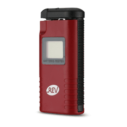 REV Batteriemessgerät - Batterietester 1,2V 1,5V 3V 9V - AAA, AA, C, D, Knopfz. PP3, rot Angebot bei HelloDeals