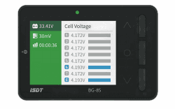 ISDT BG-8S Batteriekapazitätstester,LCD Batteriekapazität Spannung Checker Controller Tester,Intelligent Balancer Meter für LiPo/Life/Li-ion/NiMH/Nicd Batteries Angebot bei HelloDeals
