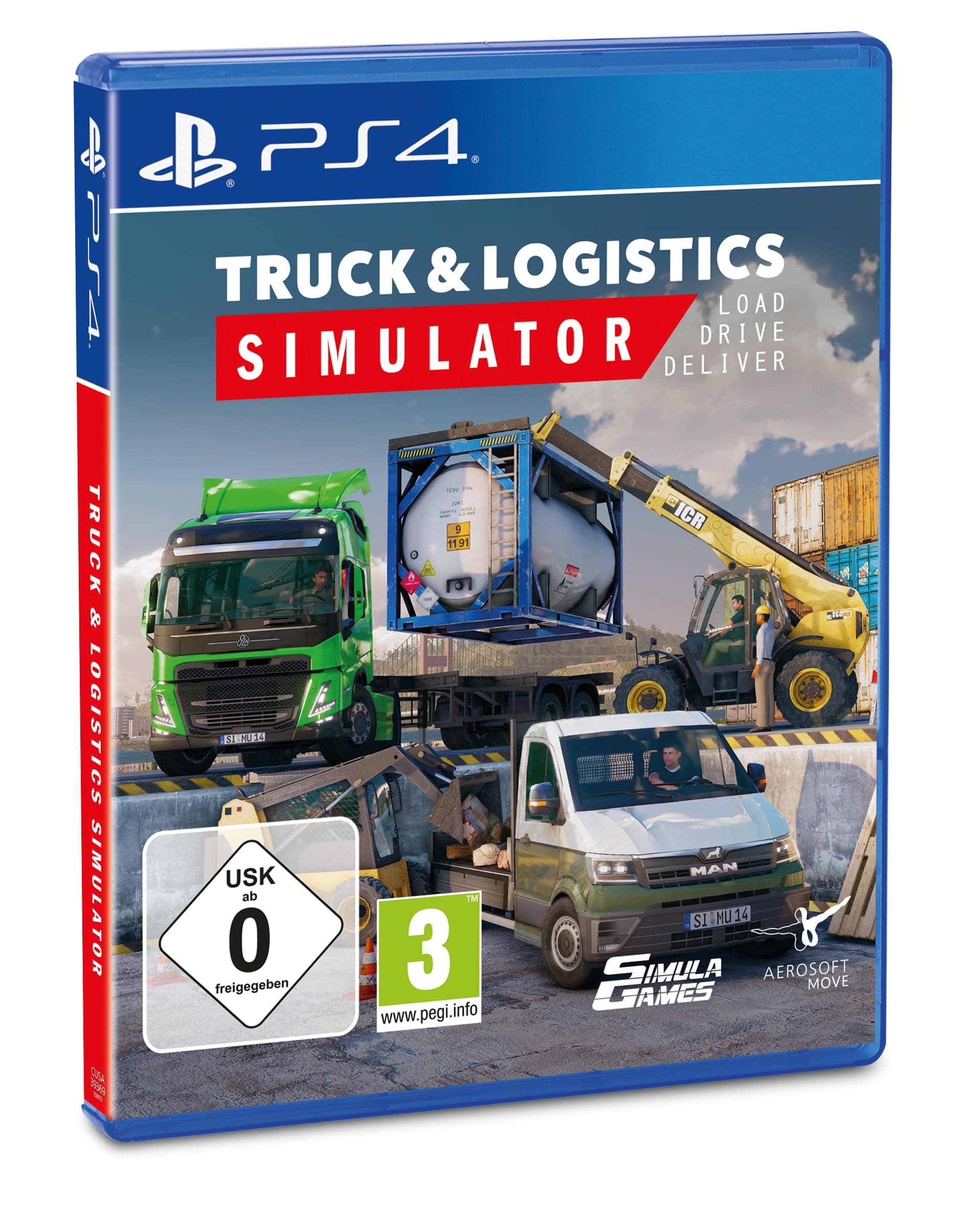Aerosoft GmbH Truck und Logistics Simulator - [Playstation 4] Angebot bei HelloDeals