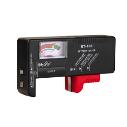 BT-168 AA/AAA/C/D/9V/1,5V Universal-Knopfzellenbatterie Farbcodiertes Messgerät Zeigt Volttester BT168 An Angebot bei HelloDeals