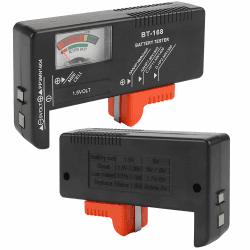 Universal Batterietester, Haushalt Batterie Prüfgerät, Batterie Testgerät, Batterietester Zur Überprüfung des Ladestatus für AA AAA C D 9V 1.5V Knopfzellen-Batterien Angebot bei HelloDeals