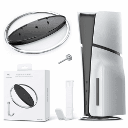 AceGamer Vertikaler Ständer für PlayStation 5 Konsole - rutschfeste Basishalterung mit Anti-Rollover-Schutz für PS5, PS5 Pro und Slim Angebot bei HelloDeals