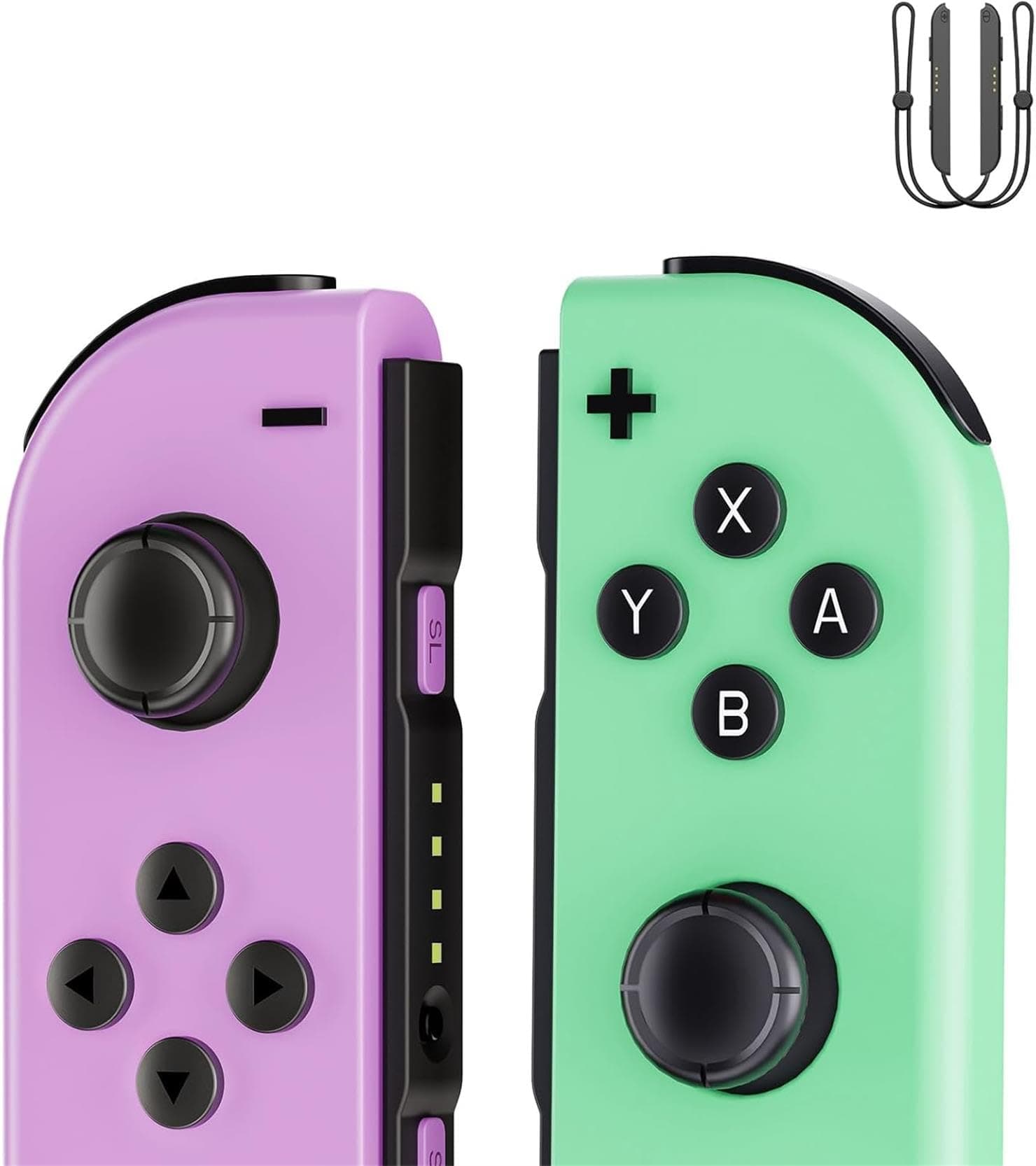 Keero Switch Controller, 2er-Set Kabelloser Controller Joystick kompatibel mit Switch/OLED/Lite mit Wake-up, Dual Motors, 6-Axis Groscope Lila und Cyan Angebot bei HelloDeals