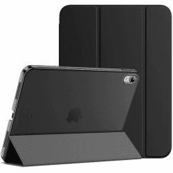 JETech Hülle für iPad (A16) 11./10. Generation (2025/2022), Dünn Ständer Harter Rücken Abdeckung Schutzhülle mit Auto Schlafen/Wachen (Schwarz) Angebot bei HelloDeals