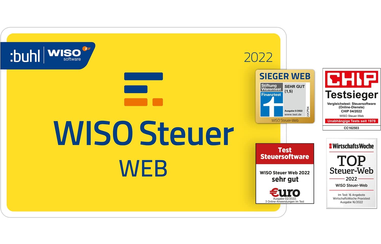 WISO Steuer-Web 2022 (für Steuerjahr 2021) | PC | Digitaler Download Angebot bei HelloDeals