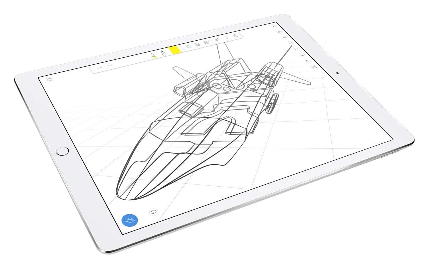 Apple iPad Pro 12.9 (1st Gen) 32GB Wi-Fi - Silber (Generalüberholt) Angebot bei HelloDeals