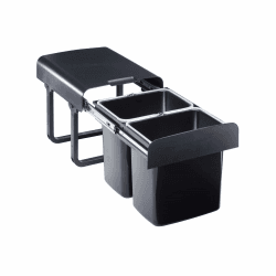Abfallsammler EKKO 2 RECYCLED mit 32 Liter Füllvolumen für 40 cm Schrankbreite Angebot bei HelloDeals