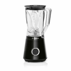 Bosch Standmixer VitaPower Serie 4 MMB6141B, Edelstahl-Klingen Made in Germany, 1,5l Tritan-Mixbehälter, spülmaschinengeeignete Teile, 30,000 U/min, 1200 W, schwarz Single Angebot bei HelloDeals