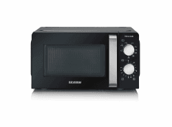 SEVERIN 2-in-1 Mikrowelle mit Grill 700 W, 900 W Grill, Grillofen mit 9 Automatikprogrammen, Mikrowelle mit Grillrost und Drehteller, schwarz / Edelstahl, MW 7781 17L Angebot bei HelloDeals