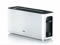 Braun HT 3110 WH Toaster, Weiß Angebot bei HelloDeals