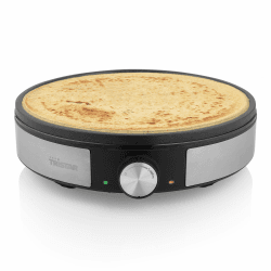 Tristar BP-2638 Crêpe-Maker - Durchmesser 30 cm - Inklusive Zubehör - Thermostat - Edelstahl - schwarz Aluminiumguss-Crêpes-Platte Angebot bei HelloDeals