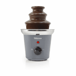 Tristar Edelstahl Schokobrunnen - 3 Ebenen, 0,4 Liter, Warmhaltefunktion, 32 Watt, CF-1603, Metallic Angebot bei HelloDeals