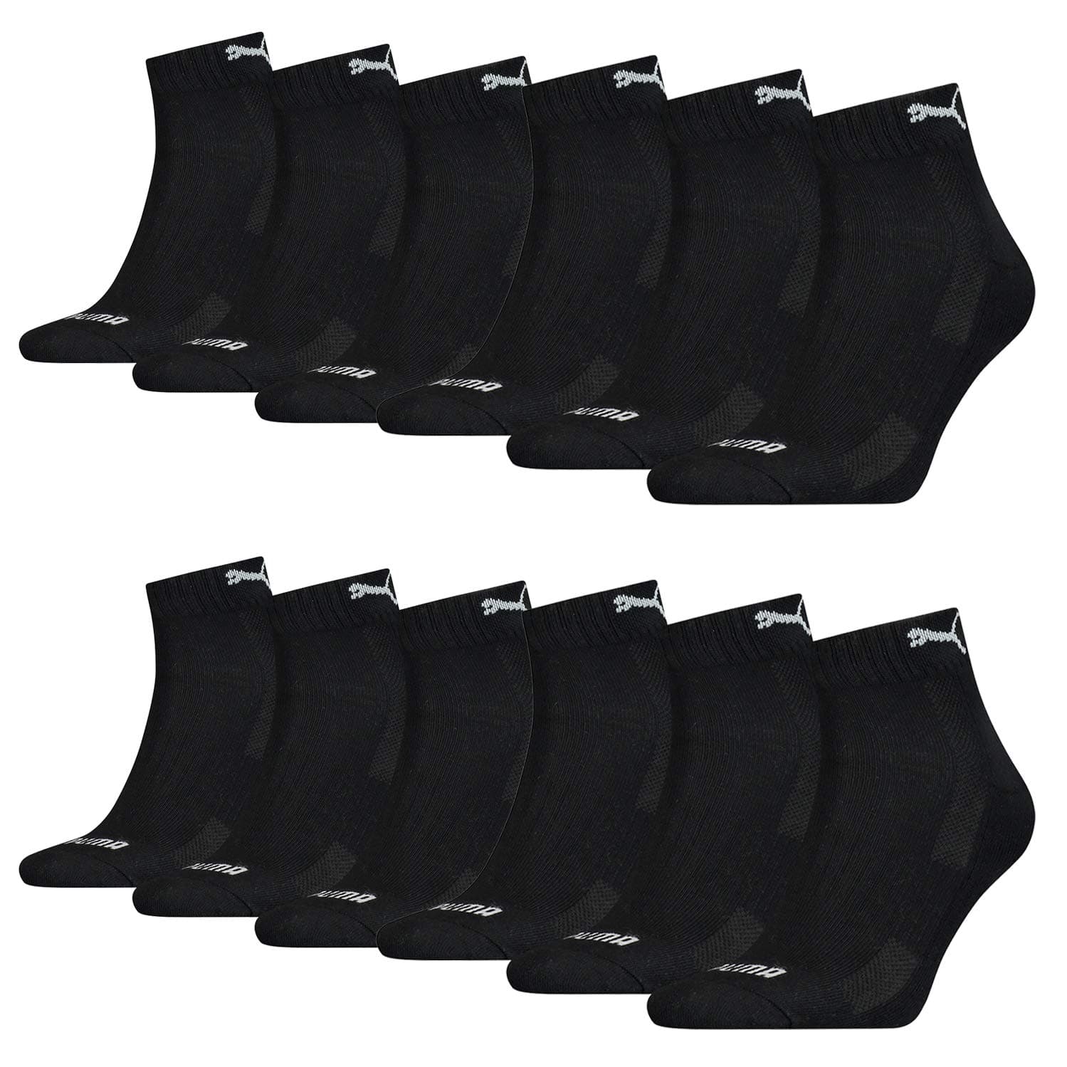 Puma Herren Sportsocken 43-46 Schwarz Angebot bei HelloDeals