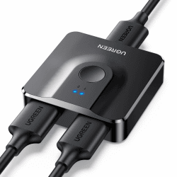 UGREEN HDMI 2.0 Switch 4K@60Hz Bidirektional HDMI Switch Splitter 1 in 2 Out/2 in 1 Out für PS5, PS4, Xbox,TV Box, TV Stick, Switch, Monitor, PC usw Angebot bei HelloDeals