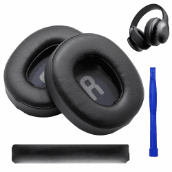 1 Paar Ersatz-Ohrpolster und 1 Kopfbügel für JBL Tune 700(700BT)/710(710BT)/720(720BT)/750(750BT,750BTNC)/760(760NC) Kopfhörer, mit Memoryschaum PU-Schwarz & Kopfbügel Angebot bei HelloDeals